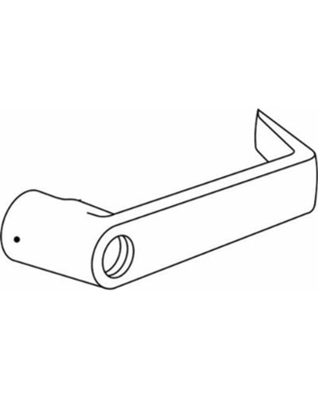 HW614C US26D Outside Lever, DL Series, Standard KIL, Satin Chrome